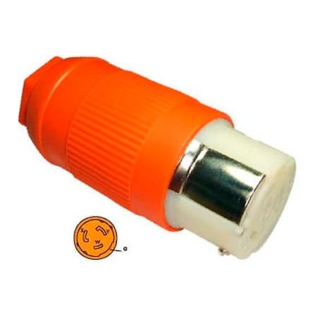 Conntek Conntek, 50-Amp California Stardard AC Locking Assembly Connector, 3 Pole- 4 Wire 60723